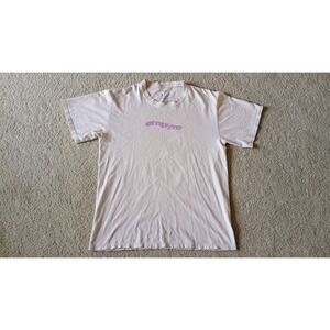 Vtg EMPYRE Mens Graphic T Shirt Skull Roses Butterflies Logo Casual Size Medium